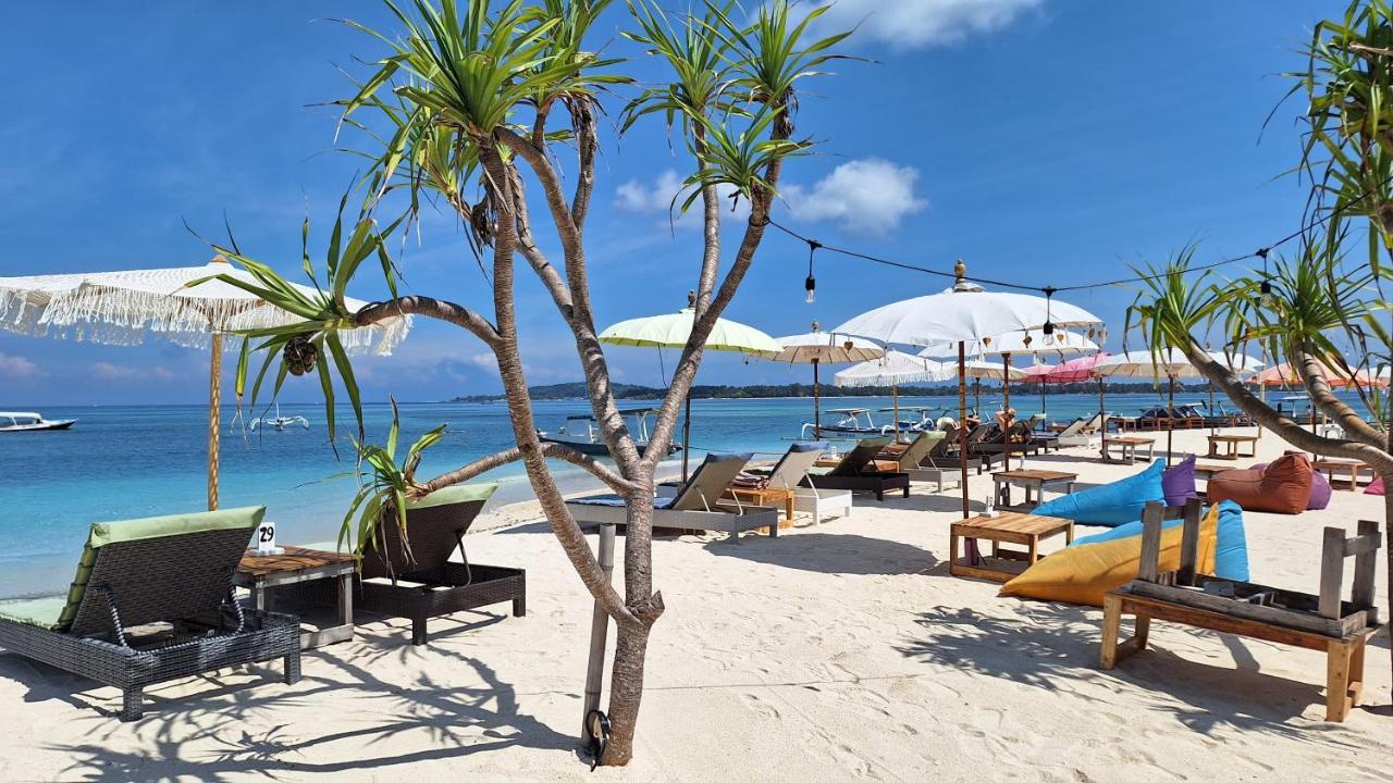 Gili Lumbung Bungalow غيلي آير المظهر الخارجي الصورة